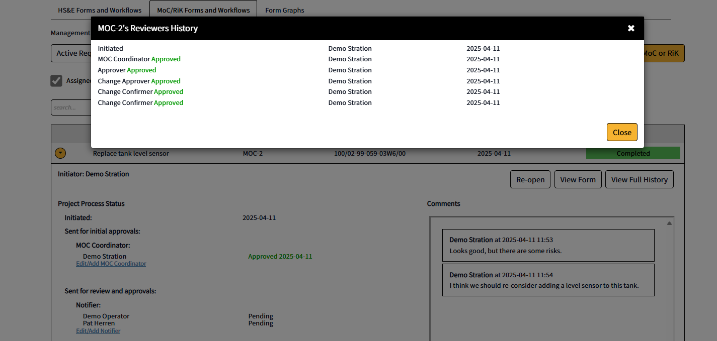 Audit Trail